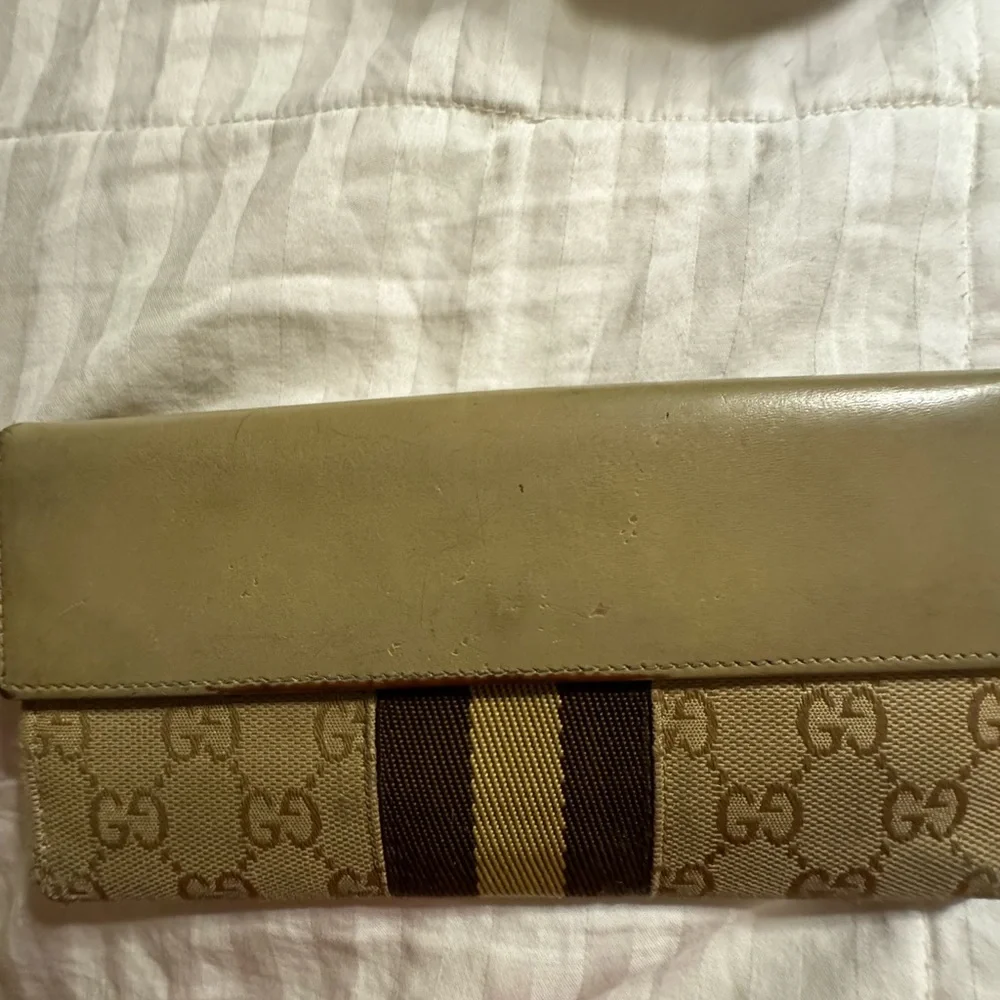 Gucci Jackie Beige Long Wallet Pre Loved See Pictures - Picture 4 of 16